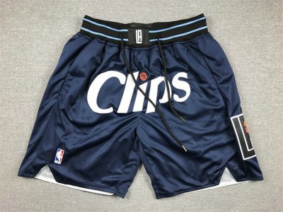 NBA Los Angeles Clippers 23-24 city just don shorts Marine